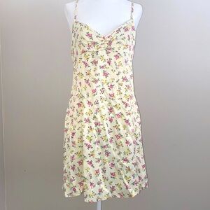 NWT Zara floral mini dress